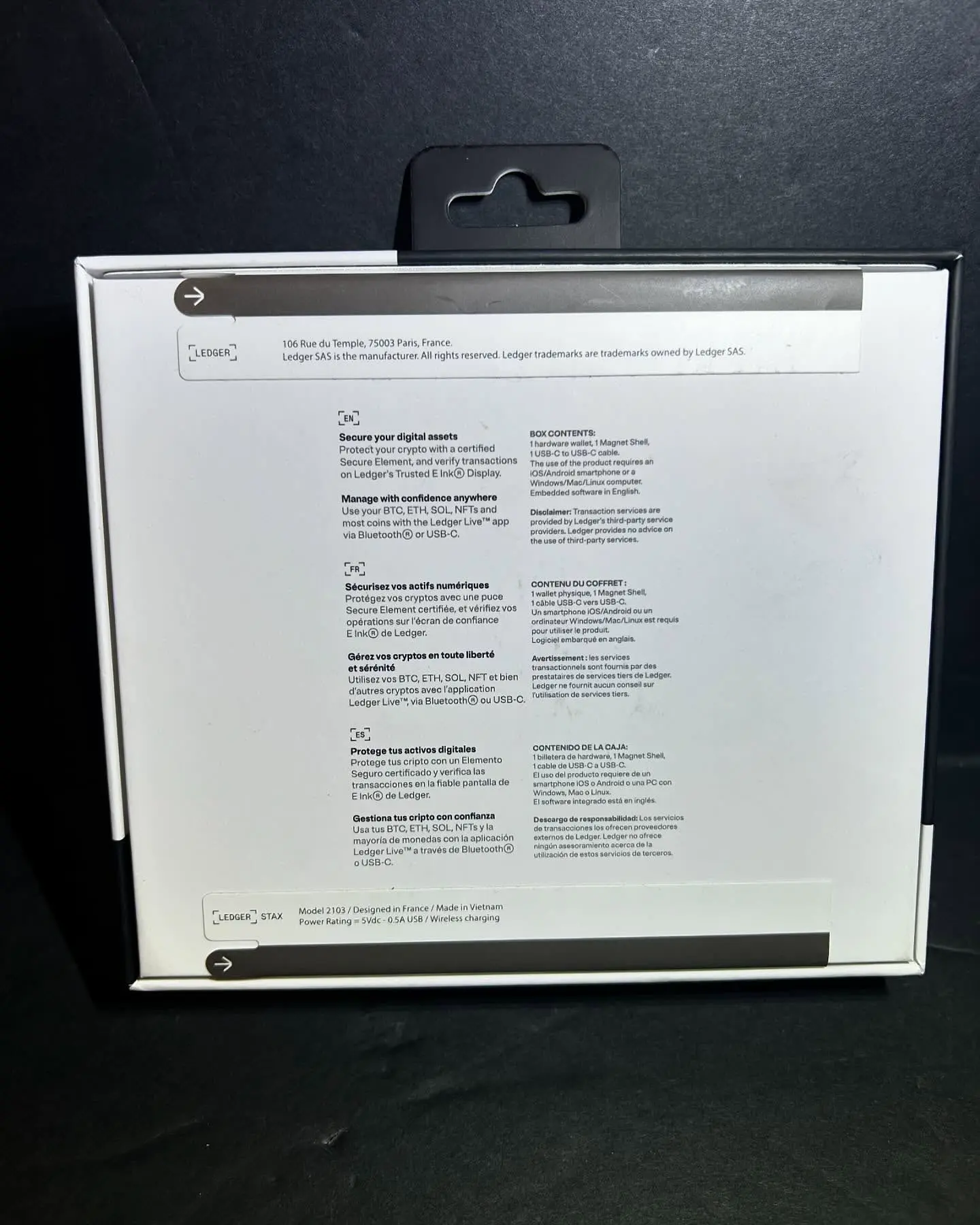 Ledger Nano S Plus产品实拍