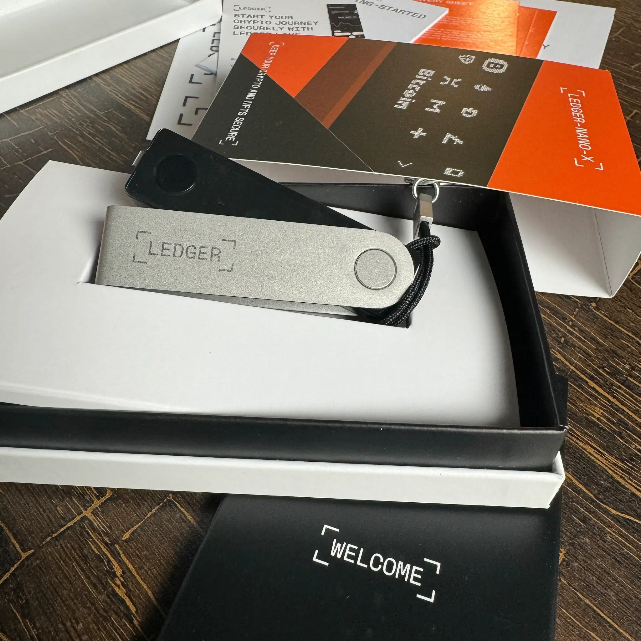 Ledger设备PIN码设置界面